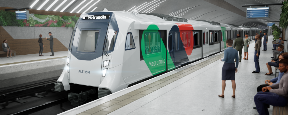 Samarbetet kommer att göra det möjligt för Alstom att integrera en högre andel stålskrot i sina produkter. Bild: Outokumpu