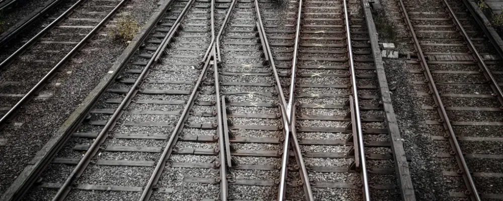 Den befintliga bangården i Norrköping är cirka 150 år gammal och ska nu avvecklas. Foto: trafikverket