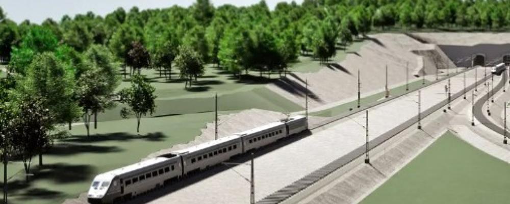 Hallsberg - Degerön Bild:  Trafikverket