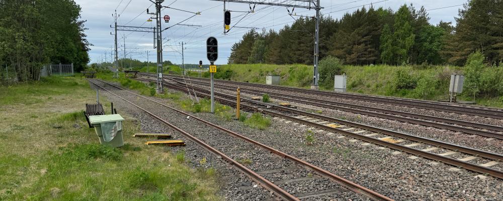 Norconsult Sverige har tilldelats ett uppdrag av Trafikverket att ta fram bygghandling för en förlängning av förbigångsspåret i Slätte, Töreboda kommun. Foto: Norconsult