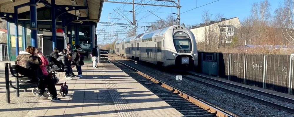 I Stockholmsregionen inträffade flera större störningar i slutet av månaden då trafiken bland annat drabbades av signalfel vid Häggvik. Foto: Stina Wickenberg