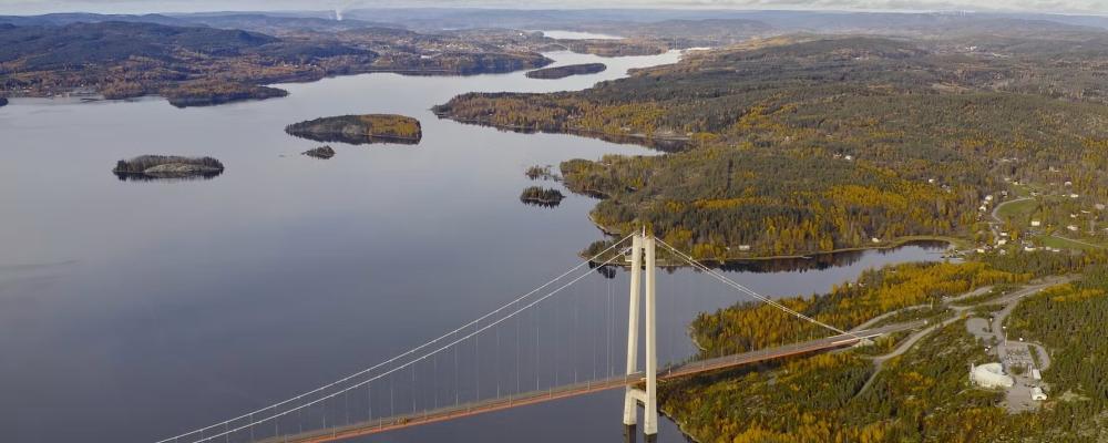 Högakustenbron Foto: Kramfors kommun