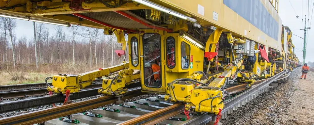 Spårbyteståg. Foto: Kerstin Ericsson, Trafikverket