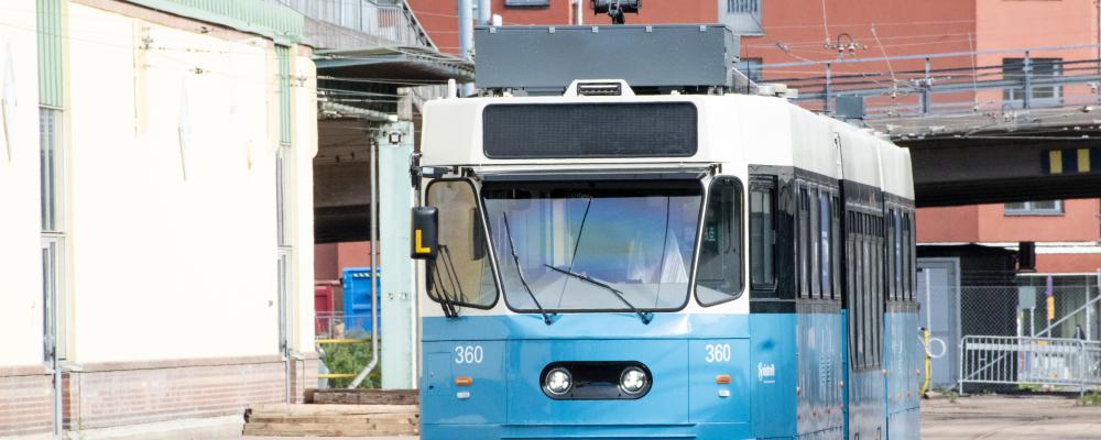 Nyrenoverad version av M31 levererad av Skoda, Tjeckien, till Göteborgs Spårvägar 24 april 2025. Foto: Göteborgs Spårvägar