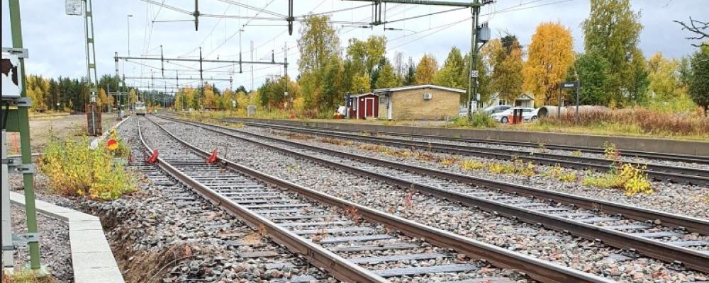 Nattavaara bangård Foto: Trafikverket