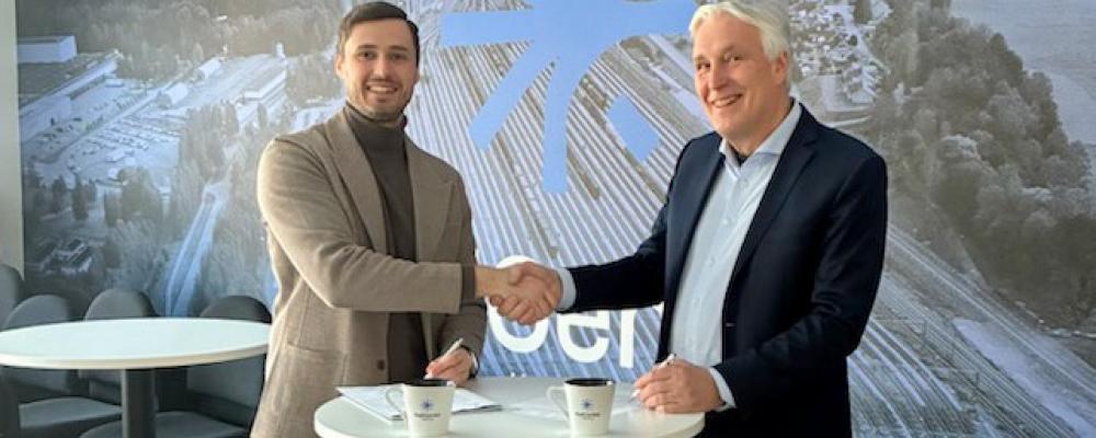 Dino Keljalic på RailCenter Hallsberg och Matz Magnusson på Nordic Infracenter i Nässjö. Foto: Nordic Infracenter