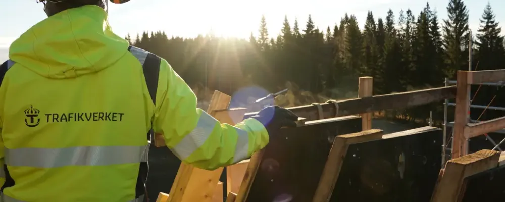 Totalt ska 13,5 kilometer elva broar och en järnvägsterrass anläggas. Foto: Trafikverket