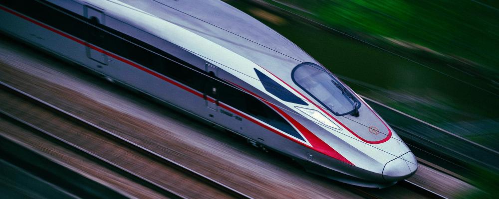 Kinesiskt höghastighetståg. Foto: 7/Unsplash