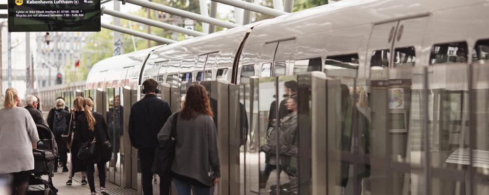 Öresundsmetron finns med i en ny rapport om Köpenhamns framtida metronätsutbyggnad. Rapporten föreslår åtta nya metrodragningar – och en av dem är tunnelbanan mellan Malmö och Köpenhamn. Foto: Büro Jantzen