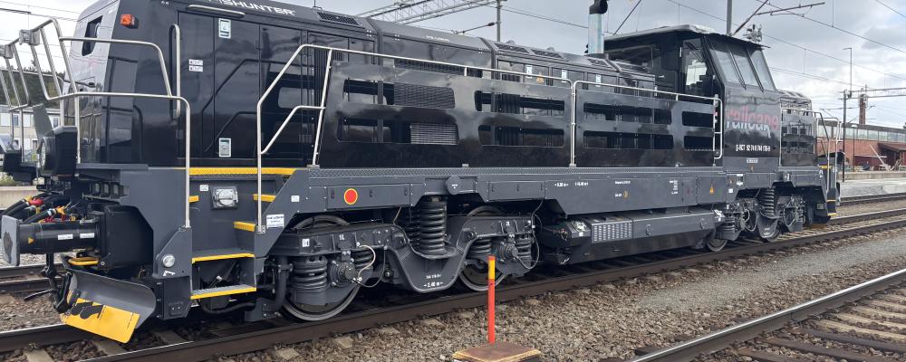 Röjningslok Ånge. Foto: Railcare