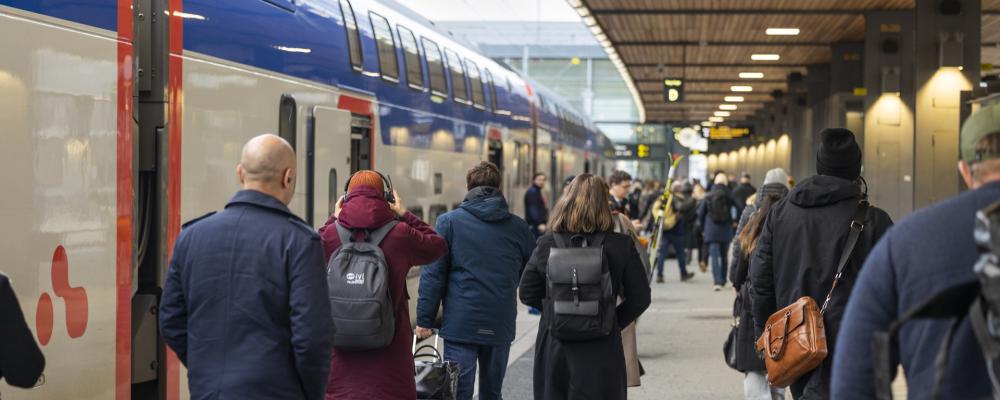Den utökade tågtrafiken mellan Stockholm och Uppsala har lett till ett rekordhögt resande med Mälartåg. Foto: Niklas Björling