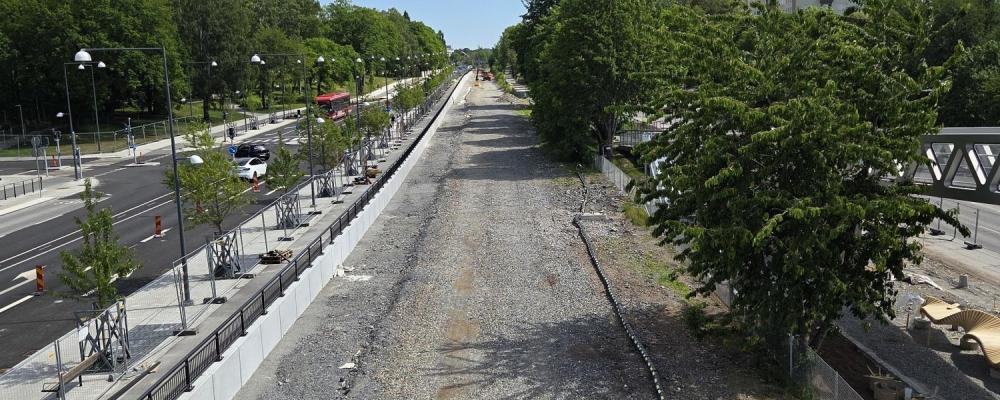 Uppdraget omfattar projekteringsledning och byggledning i projektet Saltsjöbanans återbyggnad mellan Henriksdal och Saltsjö-Järla. Foto: Forsen