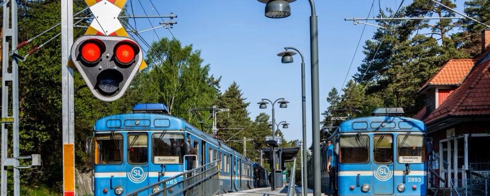 Saltsjöbanan. Foto: SL
