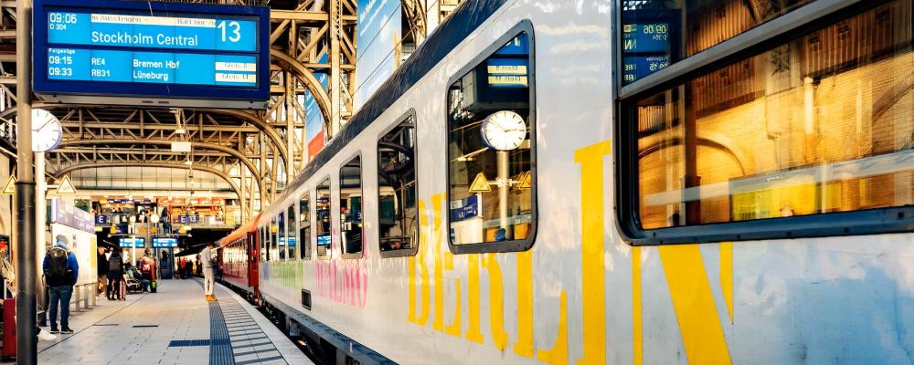 Hamburg hbf. Foto: Snälltåget