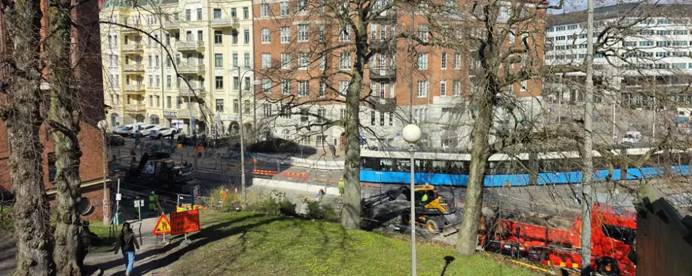 Södra vägen. Foto: Trafikverket