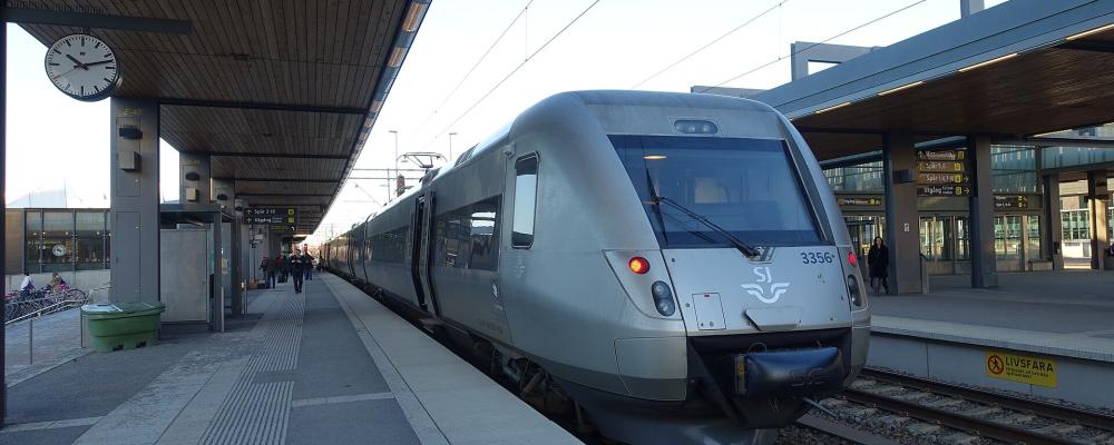 Regionaltåg 266 från Linköping i Uppsala Foto: G och J/Wikimedia Commons/https://commons.wikimedia.org/wiki/File:2016-12-06_176_Regionalt%C3%A5g_266_fr%C3%A5n_Link%C3%B6ping_i_Uppsala.jpg