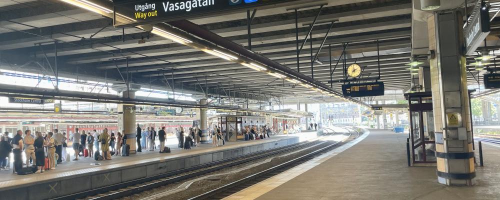 SJ har under sommaren påverkats av upprepade större tågförseningar och stopp. Foto: Stina Wickenberg