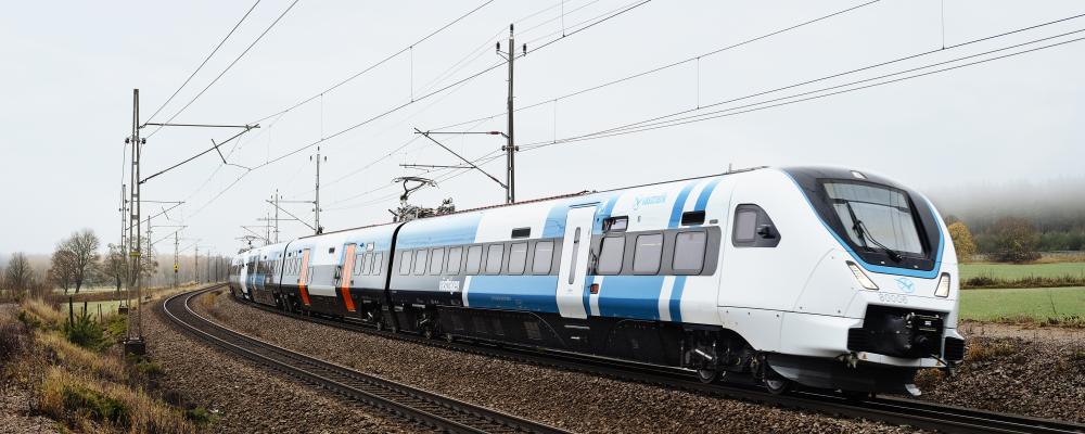 Västtrafiks nya höghastighetståg  Foto: Eddie Löthman