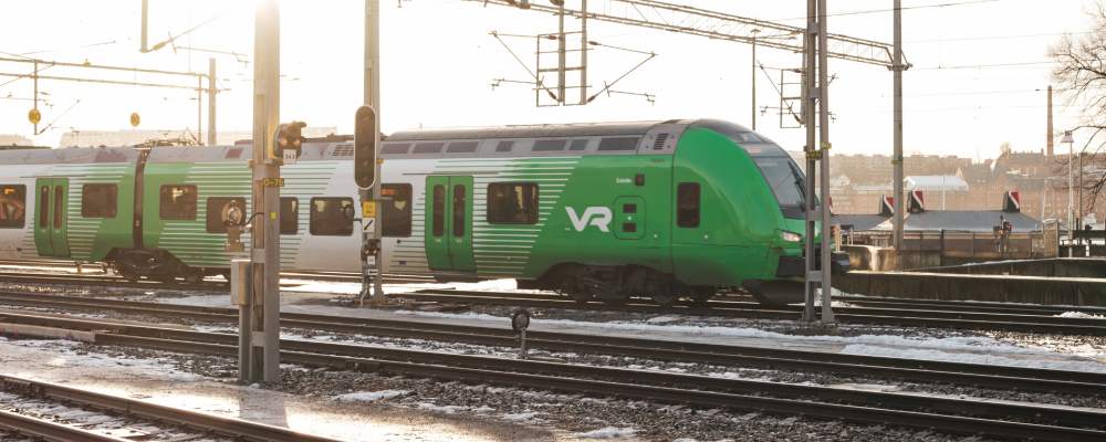 VR Snabbtåg återkom till Katrineholm efter uppehåll. Foto: VR