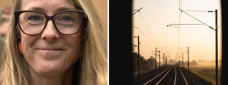 Jenny Johansson. Foto: Train Alliance och antoineboissonot/Unsplash