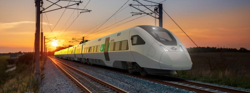 Alstoms Zefiro Express ska utgöra stommen för SJ:s kommande snabbtåg.
ILLUSTRATION: SJ