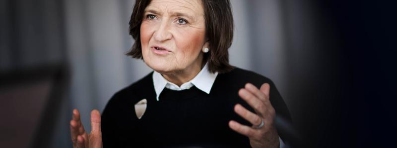 Stina Stjernkvist/SvD/TT: Monica Lingegård, vd för SJ. Arkivbild.