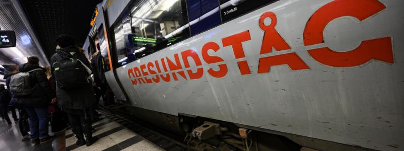 Johan Nilsson/TT: Öresundstågen blir först ut i fackets varslade strejk. Arkivbild.