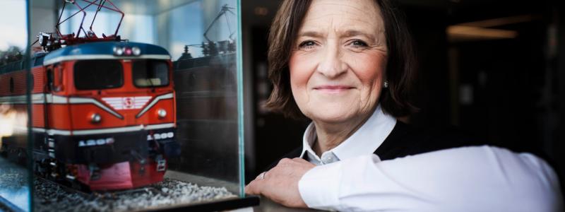 Stina Stjernkvist/SvD/TT: Monica Lingegård, vd för SJ. Arkivbild