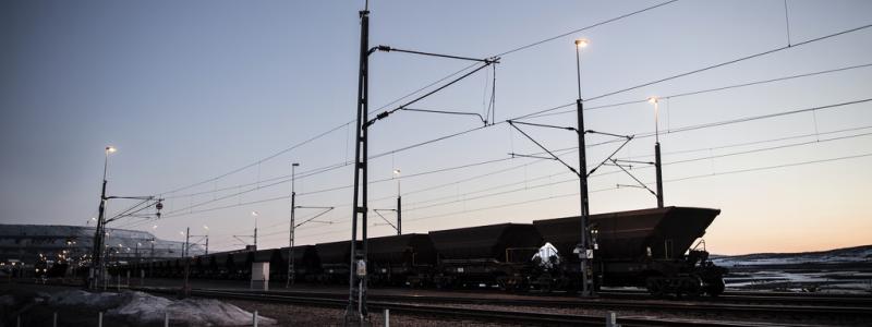 Pi Frisk/TT: Flera månader till av stopp på Malmbanan väntas. Arkivbild.