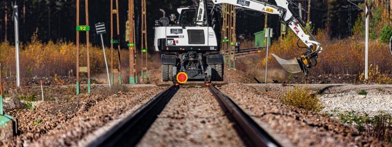 Sveab ska genomföra ytterligare två stycken NUVA-projekt åt Trafikverket. Foto: Sveab