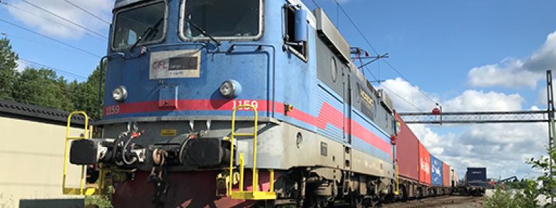 CFL cargo får nytt förtroende att fortsätta med tågdragningen av Real Rails tåg Göteborg – Sundsvall. Foto: CFL cargo
