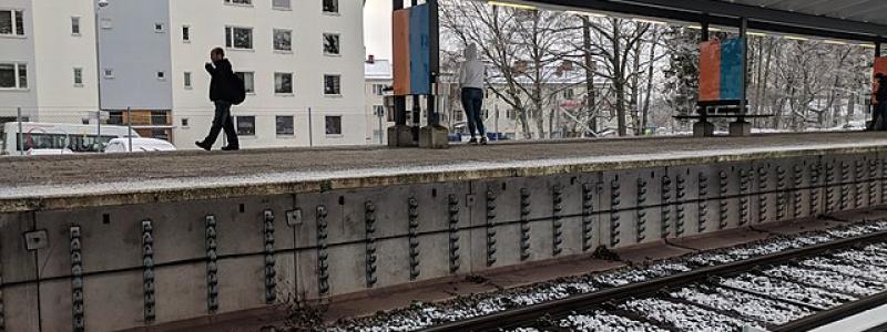 Hökarängens tunnelbanestation. Foto: Wikimedia Commons