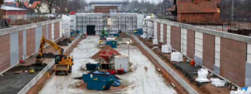 Fyrspårsbygget planeras om på grund av kvalitetsbrister i Åkarpstunneln. Foto: Trafikverket