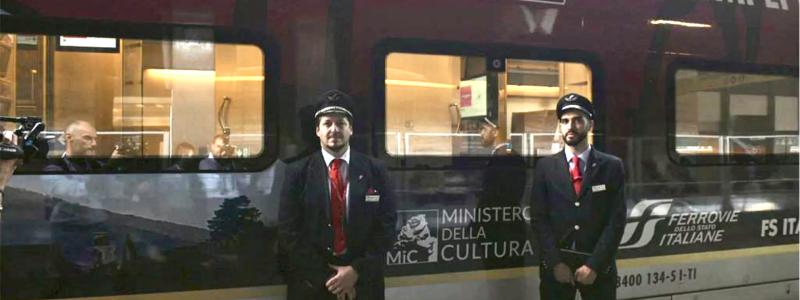 Tåget avgår från Rom kl. 08:53 och lämnar Pompeji för återresa kl. 18:40. Foto: Frecciarossa