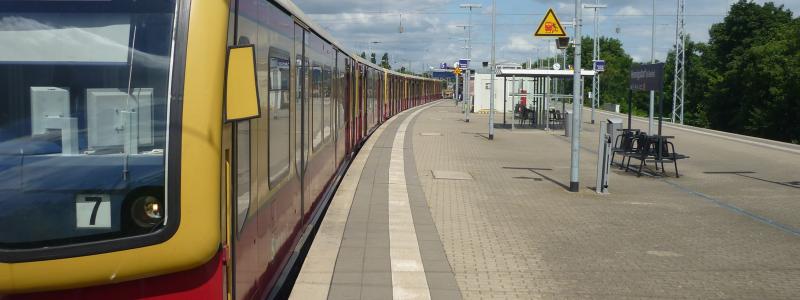 Projektområdet S25 i Berlin byggs ut för att möjliggöra en sammanhängande 10-minuterstrafik på den viktiga sträckan. Foto: Afry