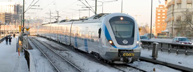 Skadan orsakar nedsatt hastighet för tågtrafik söder om Stockholm. Foto: Trafikverket