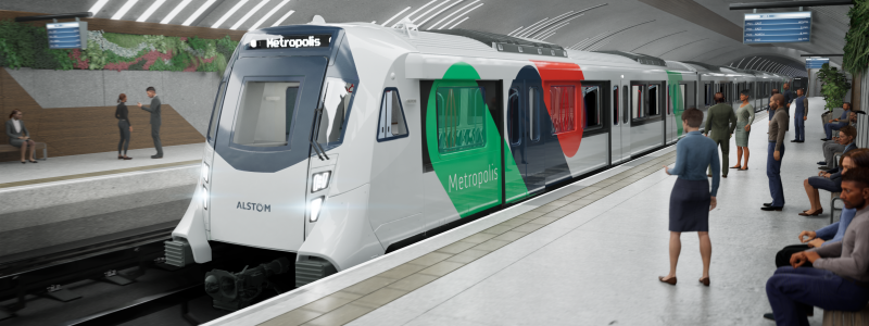 Samarbetet kommer att göra det möjligt för Alstom att integrera en högre andel stålskrot i sina produkter. Bild: Outokumpu
