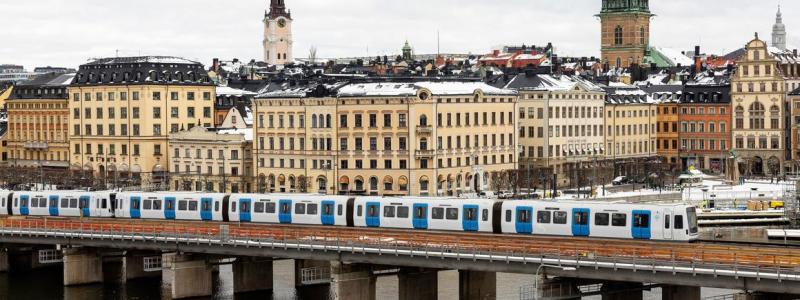 Ytterligare tjugo Movia C30-tåg till Stockholm. Foto: Alstom
