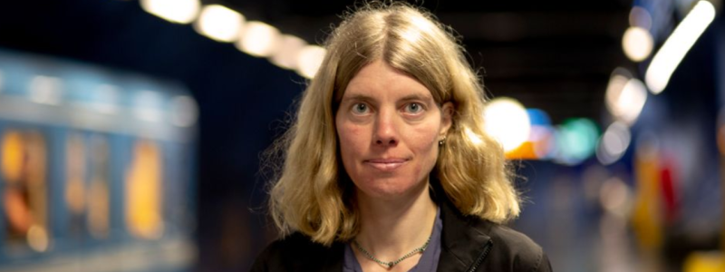 Anna Sehlin (V), regionråd Region Stockholm. Foto: Anna Drvnik