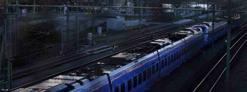 En prototyp av en app har tagits fram som har testats på tåglinjerna mellan Lund och Malmö̈. Foto: Malmö universitet