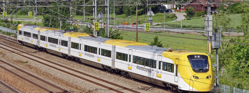 Arlanda Express är ett exempel på privatfinansierad infrastruktur. Foto: Arkivbild
