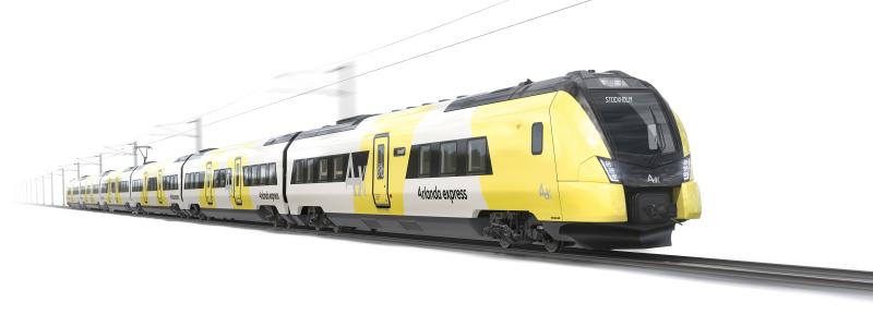Arlanda Express vagn. Bild: Arlanda express