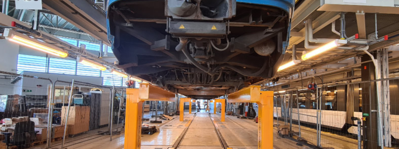 AWI Maskin AB startade 1983, för 40 år sedan, och under årets viktigaste mässa Elmia Nordic Rail vill de slå på stort och fira företagets framgångar. Foto: AWI Maskin AB