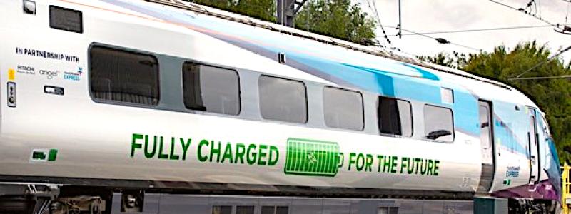 Inför järnvägens 200-årsjubileum arbetar Hitachi Rail tillsammans med Innovate UK och Birminghams universitet för att utveckla nästa generations batteriteknologi och säkerställa en rad lösningar som möter framtida kundbehov.  Foto: Hitachi Rail