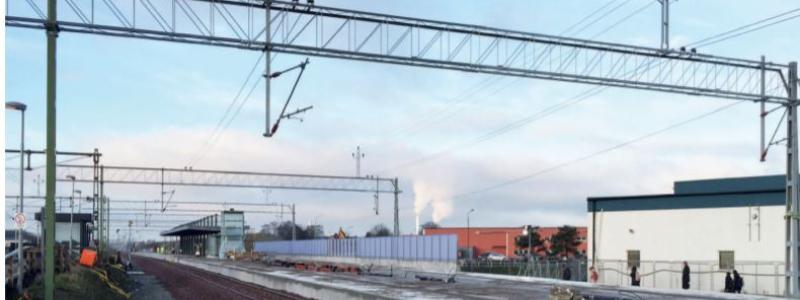 Nya Burlövs station. Bild: Trafikverket