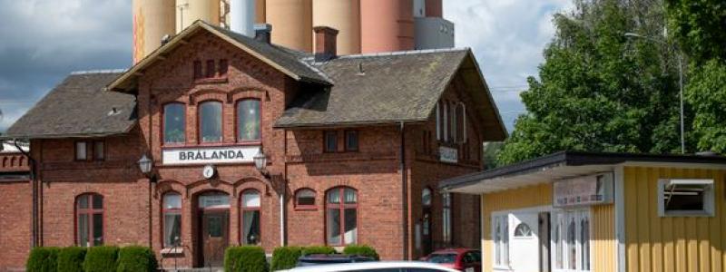 Stationshuset i Brålanda. Bild: Vänersborgs kommun