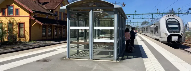 Knivsta station. Foto: Göran Fält, Trafikverket