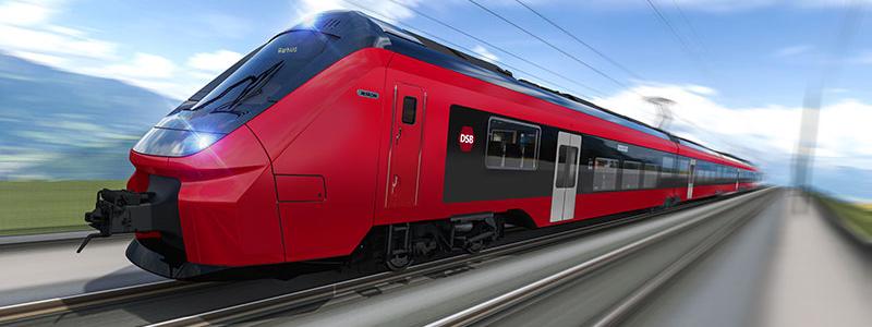 DSB byter ut sin åldrande fordonsflotta. Foto: Alstom