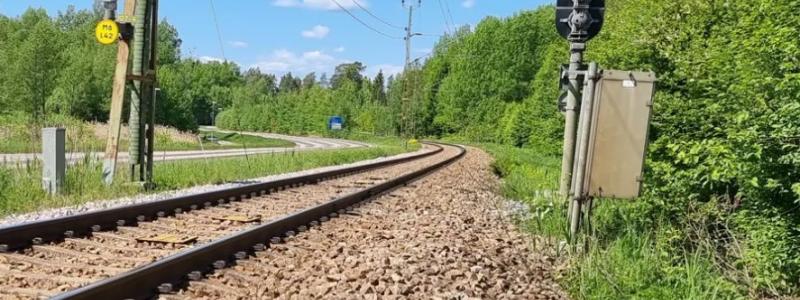 Järnvägen mellan Uppsala och Avesta Krylbo förbättras. Foto: Trafikverket