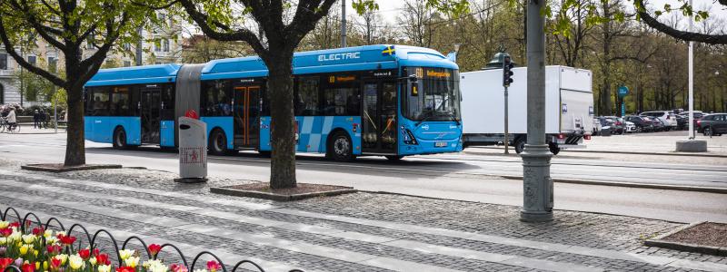 Linje 60 är en av de linjer som får fler avgångar under 2025. Eddie Löthman. Foto: Västtrafik